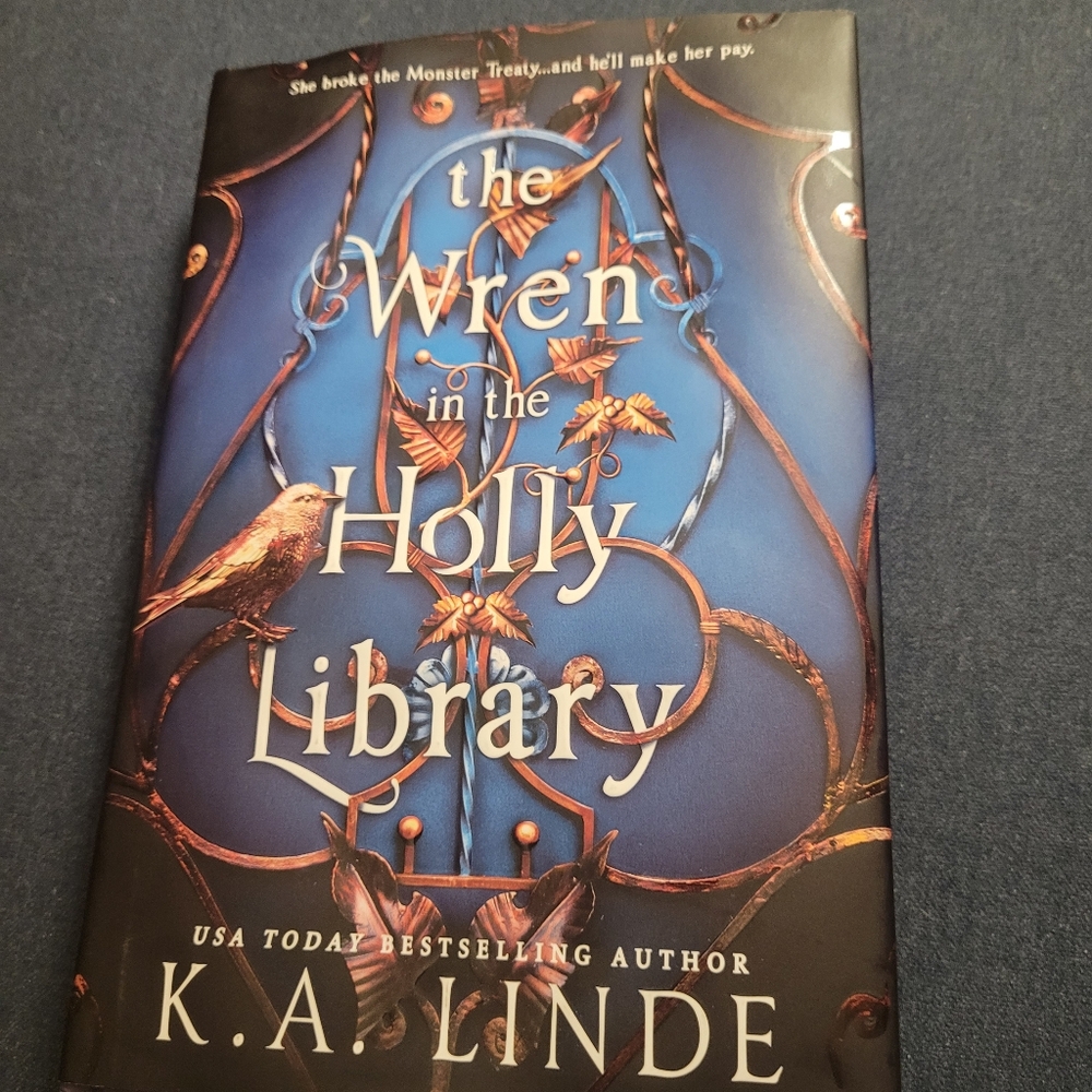 THE WREN IN THE HOLLY LIBRARY CURRENT NEW ADULT NOVEL